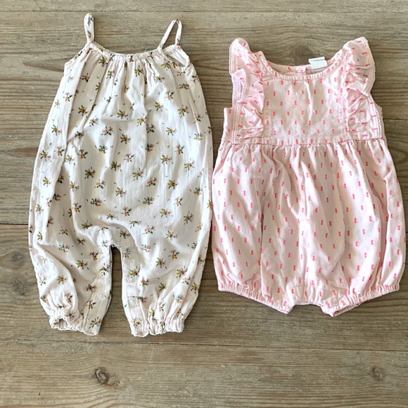 GAP Other - Moon Paris Baby Gap Summer Rompers